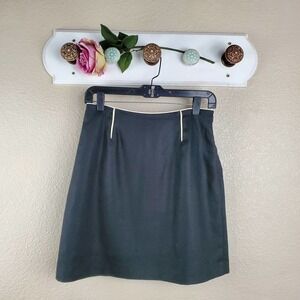 Vintage Ellen Tracy Company Linen Mini Skirt